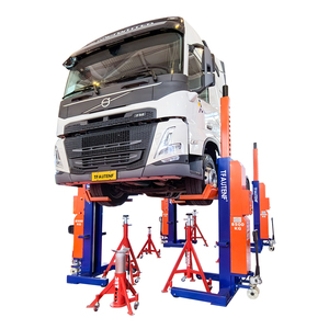 Pont élévateur mobile hydraulique sans fil à 4 colonnes CE 8.5T 34T 1900mm pour camions et bus - Product Image 1