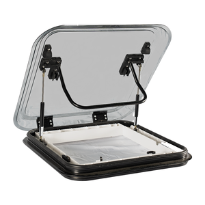 Lanterneau manuel pour <span class=keywords><strong>camping</strong></span>-<span class=keywords><strong>car</strong></span>, caravane, véhicule de <span class=keywords><strong>camping</strong></span>, toit en aluminium, toit ouvrant - Product Image 1