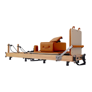 Appareil de <span class=keywords><strong>Pilates</strong></span> Reformer en bois pour la maison, Reformer de <span class=keywords><strong>Pilates</strong></span> commercial pour studio, pliable - Product Image 6
