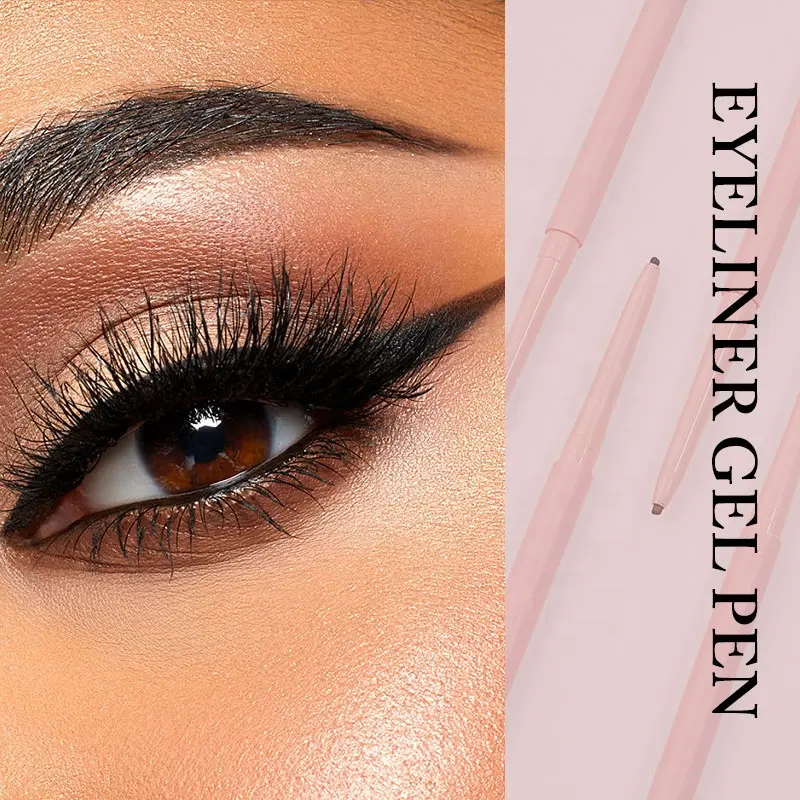 Matita per Eyeliner in Gel Private Label impermeabile personalizzata per Eyeliner