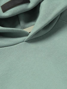 Sweat à capuche en silicone 3d surdimensionné pour hommes stock X Top Quality Heavyweight 100% Cotton Flocage High Street Trendy - Product Image 6