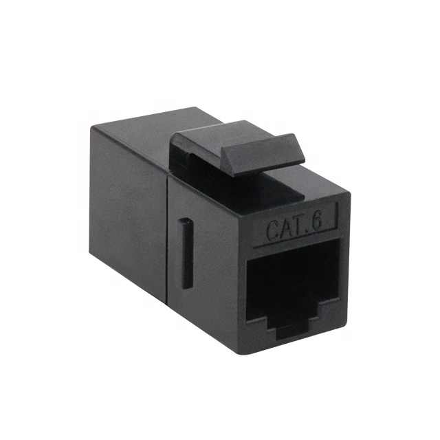 Telecom Parts Cat6 Straight Inline Coupler UTP 180° Pass Through RJ45 ...