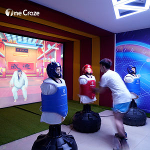 कस्टम मुद्रित गुणवत्ता अधिक खिलाड़ी दिलचस्प मुक्केबाजी खेल मशीन इनडोर खेल टेबल गेम साइबर बॉक्सिंग - Product Image 6