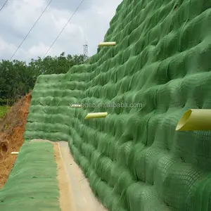 3Dジオマット環境プロジェクト土壌確保グリーンブラックジオマット