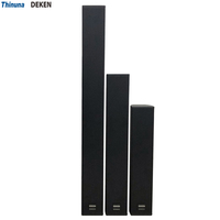 DEKEN SHOW Q10 Système Audio Professionnel Sonorisation Colonne Line Array pour Salle de Banquet, Centre de Conférence