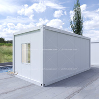 Maison conteneur modulaire extensible de luxe, design moderne, structure en acier, démontable pour usage hôtelier