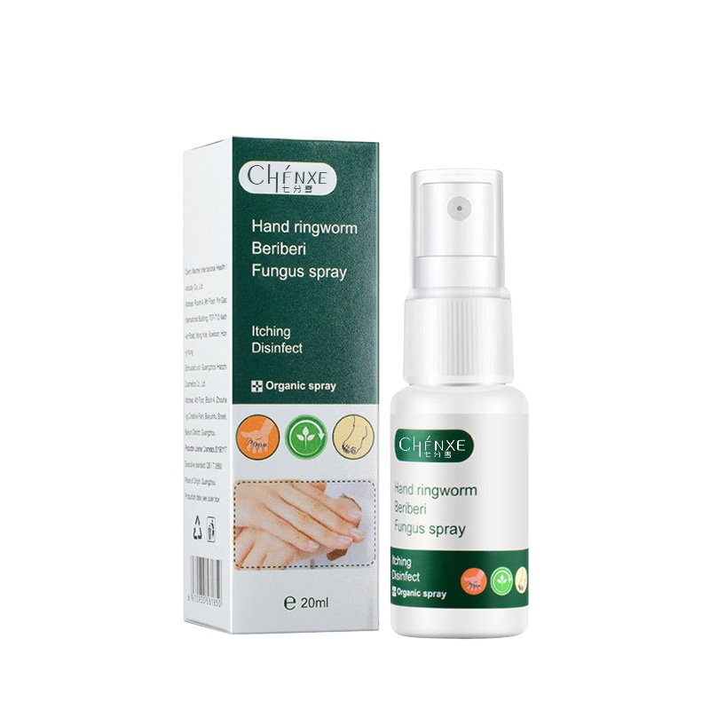Private Label oem/odm Hand Ringworm Beriberi Fungus spray Effective Natural Herbal Anti Fungal Hand Foot Spray