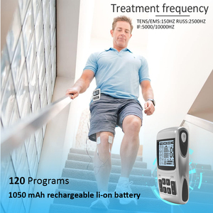 4 in 1 interferensial jika ARUS Dual-Channel <span class=keywords><strong>TENS</strong></span> Unit ABS bahan untuk efektif latihan otot peralatan terapi fisik - Product Image 3