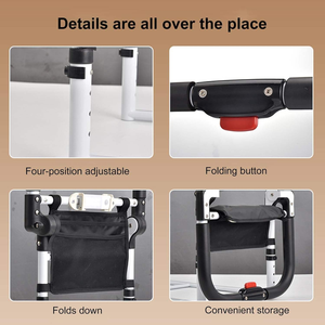 Barrière de lit anti-chute pour personnes âgées, aide à la levée, main courante de lit pour personnes handicapées - Product Image 3
