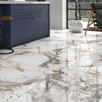 Carreaux de sol et de mur en céramique de porcelaine polie et émaillée, pas chers, 60x60, 80x80, 60x120