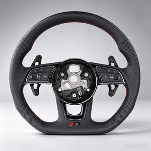 Volant personnalisé disponible pour <span class=keywords><strong>Audi</strong></span> A1 A3 A4 A5 A6 A7 A8 R8 S3 <span class=keywords><strong>S4</strong></span> S5 Q3 Q5 avec poignée sport anti-usure – Pièces de conduite - Product Image 1