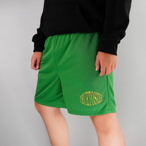 กางเกงขาสั้นตาข่ายสำหรับออกกำลังกายของผู้ชายกางเกงขาสั้นตาข่ายแบบเย็บตะเข็บ5นิ้วกางเกงครึ่งตัวแห้งเร็วพิมพ์ซับลิเมชันสำหรับฟิตเนส - Product Image 6