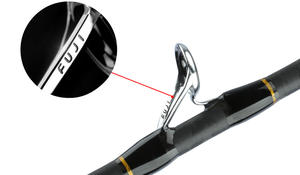 Canne à pêche en carbone Action M ML MH, vente en gros, 1.83/1.95/2.05M, pour Jigging et <span class=keywords><strong>bateau</strong></span>, pêche au bar, au thon, à enfoncement lent Fuji - Product Image 4