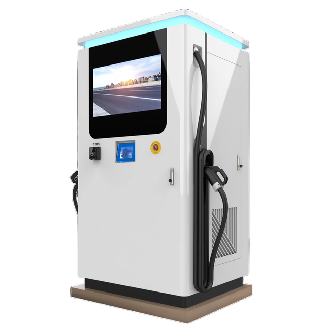 New 208KWH Capacity Chademo CCS2 Interface EV Charger Ground Mounted 120KW Output IP54 High Power EV Charging Standards