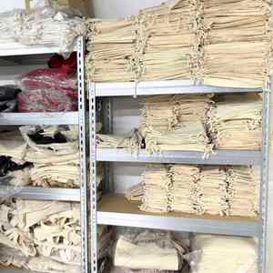 Bolsa de Regalo Personalizada para Recuerdos de Boda con Nombres y Fecha, Bolsa de Algodón Natural con Cordón - Product Image 6