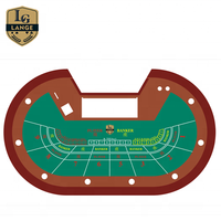 Moderne Luxus maßge schneiderte Blackjack Poker Roulette Tisch Filz Baccarat Stoff für Casino Gambling Durable 100 Farben