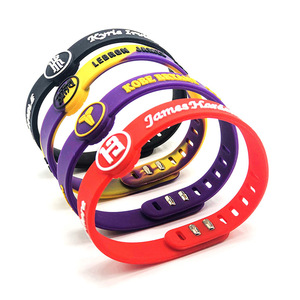 Umweltfreundliches Professionelles Individuelles Logo Geprägtes Unisex Silikon-Armband Sport-Armband für Veranstaltungen - Product Image 2