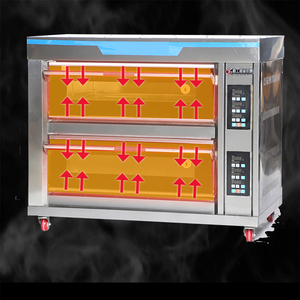 Venta directa de fábrica, horno eléctrico de 120L para el hogar/horno de Pizza de cubierta profesional comercial, horno de pan Industrial de alta calidad - Product Image 2