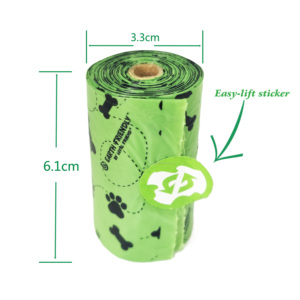 Sacs à déjections canines biodégradables avec distributeur amovible, écologiques, étanches, en matériau HDPE+EPI, contrôle modéré des odeurs - Product Image 4