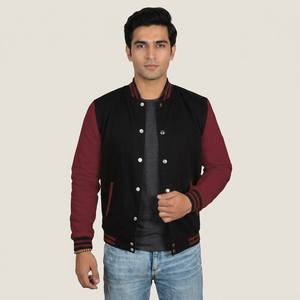 Light Weight Men Varsity Jacket best Stuff Hot Selling <b>Top</b> Trend Available in Wholesale varsity Jacket for man with Custom made - Product Image 1