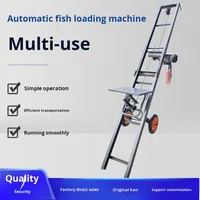 Nouvelle machine de levage, élévateur, chargeur, plateforme mobile, véhicule de chargement électrique mobile, outil monté sur véhicule, machine de chargement de poissons pour étang à poissons