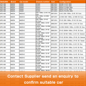 มา MPU-400ม่าปั๊มเชื้อเพลิงไฟฟ้าดีเซลสำหรับ ZJ38-13-350มาสด้าชิ้นส่วนรถยนต์ - Product Image 5