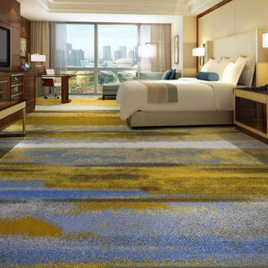 Alfombras de lana para área pública de diseño moderno a la moda, alfombra antideslizante de pared a pared, alfombra Axminster personalizada para habitación de Hotel - Product Image 2