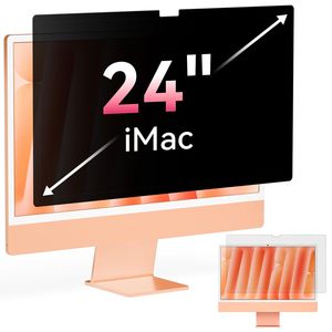 ฟิล์มกันมองข้างสำหรับ iMac รุ่นปี 2026 ขนาด 24 นิ้ว สำหรับคอมพิวเตอร์ตั้งโต๊ะปี 2021-2025 ป้องกันแสงสะท้อน ป้องกันการสอดแนม - Product Image 1
