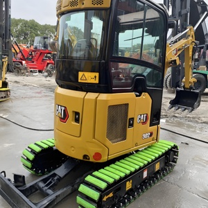 Used cat 302D SecondHand Mini Excavator CAT302 CAT302.5 CAT303 Hydraulic <b>Tracked</b> 2ton PLC Motor Engine Used Machinery - Product Image 4