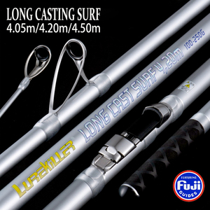 Canne à pêche <span class=keywords><strong>LUREKILLER</strong></span> <span class=keywords><strong>Surf</strong></span> 4.05-4.20m 4.50m pour lancer longue distance avec porte-moulinet Fuji Ring, conçue au Japon pour la pêche aux leurres - Product Image 2