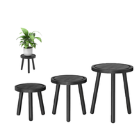 Support de Plantes Moderne en Bois pour Salon, pour Pots de 6 à 12 Pouces, Support Haut pour Plantes d'Intérieur