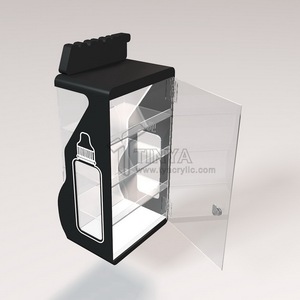 Exhibidor <span class=keywords><strong>de</strong></span> Cigarrillos Acrílico con Iluminación LED RGB, con Cerradura, para Mostrador <span class=keywords><strong>de</strong></span> Tienda <span class=keywords><strong>de</strong></span> Tabaco - Product Image 3