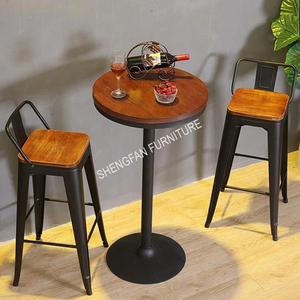 Bán buôn giá rẻ Vàng thanh phân Tolix phong cách kim loại barstool ghế thiết lập xếp chồng nhà hàng thanh ghế - Product Image 3