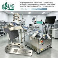 Machine de marquage laser à fibre BMG haute vitesse, nouvelle génération, marquage profond DXF sur métal, acier inoxydable, marquage direct des pièces, refroidissement par eau