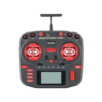 Radiomaster Boxer MAX Original en Plastique 2.4GHz ELRS Radio AG01 Manettes CNC Boutons Pliables Poignées en Cuir pour Avion FPV/RC
