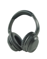 Casque sans fil ANC à logo personnalisé, Bluetooth 5.3, marque privée, réduction active du bruit, 40H d'autonomie