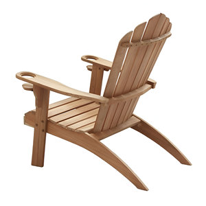 Chaise adirondack en bois massif personnalisable simple et confortable pour l'extérieur Fabricant de meubles OEM du Vietnam - Product Image 5