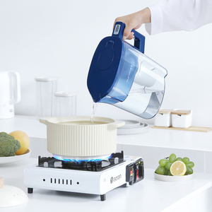 Carafe filtrante à <span class=keywords><strong>eau</strong></span> alcaline Izonic de haute qualité 2,5 L, la plus vendue, à prix raisonnable, avec charbon actif, pour usage domestique - Product Image 3