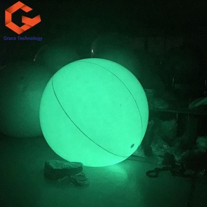 Đầy Màu sắc <span class=keywords><strong>Inflatable</strong></span> cảm ứng Bóng bãi biển PVC <span class=keywords><strong>Inflatable</strong></span> <span class=keywords><strong>LED</strong></span> chiếu sáng bóng điều khiển từ xa ném bóng cho buổi hòa nhạc bên - Product Image 3