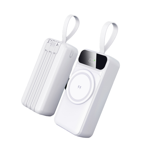 Newest Slim High Capacity 30000mAh Portable Charger Powerbank Mini Magnetic Charger Wireless Power Bank for Phone