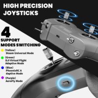 Manette de simulation de drone FPV STARTRC S8 V3, 4 modes, pour simulateur de vol RC D-JI Liftoff SkyDive, contrôleur d'entraînement