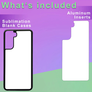 2D TPU sublimazione cassa del telefono in bianco con inserto in alluminio per <span class=keywords><strong>Samsung</strong></span> Galaxy S22 S21 Pro Ultra A21 A02S A42 A53 A72 A82 F52 5G - Product Image 2