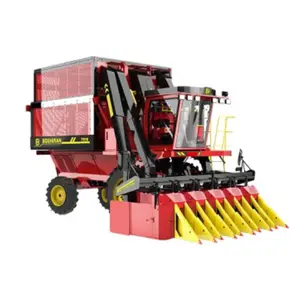 Borshiran Self-Propelled Agricultural Machine 4MZ-5A 5 Rows Cotton Picker with Spare Parts