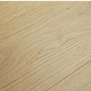 Parquet en chêne blanc crème de style méditerranéen, bois d'ingénierie haut de gamme, larges lames pour villa, certifié FSC - Product Image 2