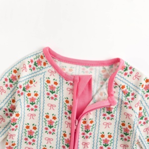 ミオジング即納竹繊維ベビー服 180gsm 竹パジャマ 柔らかく通気性のある湿疹対応ベビー服 - Product Image 5