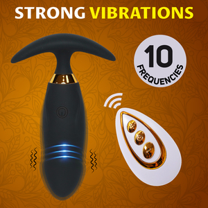 YAQU الكهربائية القابلة لإعادة الشحن تهتز المكونات بعقب لعبة الجنس الشرجي للنساء البالغات - Product Image 2