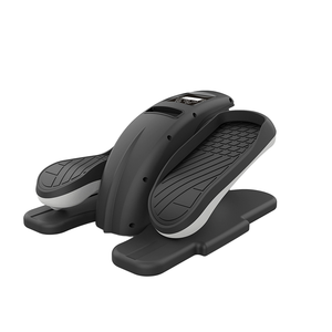 Fanpao FP-501 Pedaliera Elettrica Portatile con Telecomando, Attrezzo per Esercizi da Seduti, Trainer Manuale, <span class=keywords><strong>Stepper</strong></span> Ellittico - Product Image 1