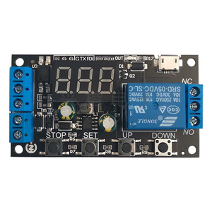 ZK-TD2 Time Delay Relay Module <b>5V</b> 12V 24V DC Relay Output Timing Circuit Solder Pin Through Hole - Product Image 2