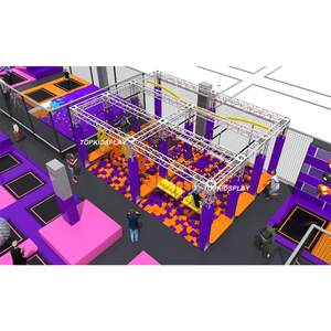 Parc <span class=keywords><strong>de</strong></span> <span class=keywords><strong>Trampoline</strong></span> commercial pour enfants, équipement <span class=keywords><strong>de</strong></span> <span class=keywords><strong>Fitness</strong></span> d'intérieur, grande fosse en mousse et <span class=keywords><strong>cours</strong></span> <span class=keywords><strong>de</strong></span> Ninja pour enfants - Product Image 2