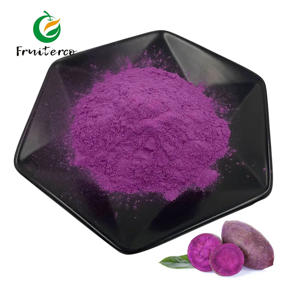 Marque privée Poudre de patate douce violette 100% pure naturelle lyophilisée Poudre de patate douce violette biologique